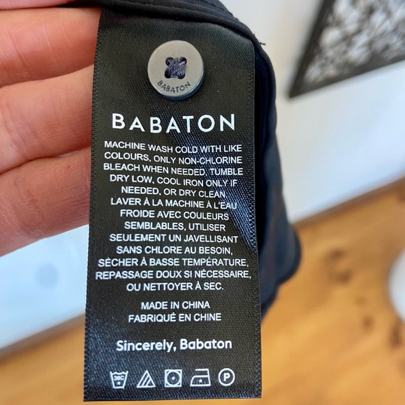 ARITZIA Babaton Long Sleeve Dress - Black - Picture 9 of 9